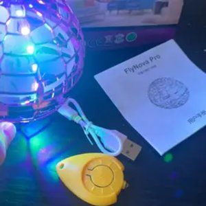 Second Generation Flying Gyro Free Flight Path Rotating Flying Ball Induction Dr